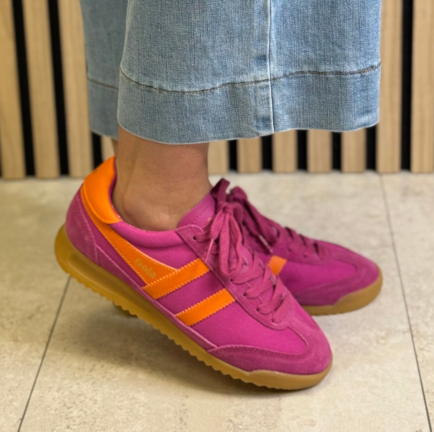 Gola - ‘Tornado' Fuchsia/Clementine Trainer