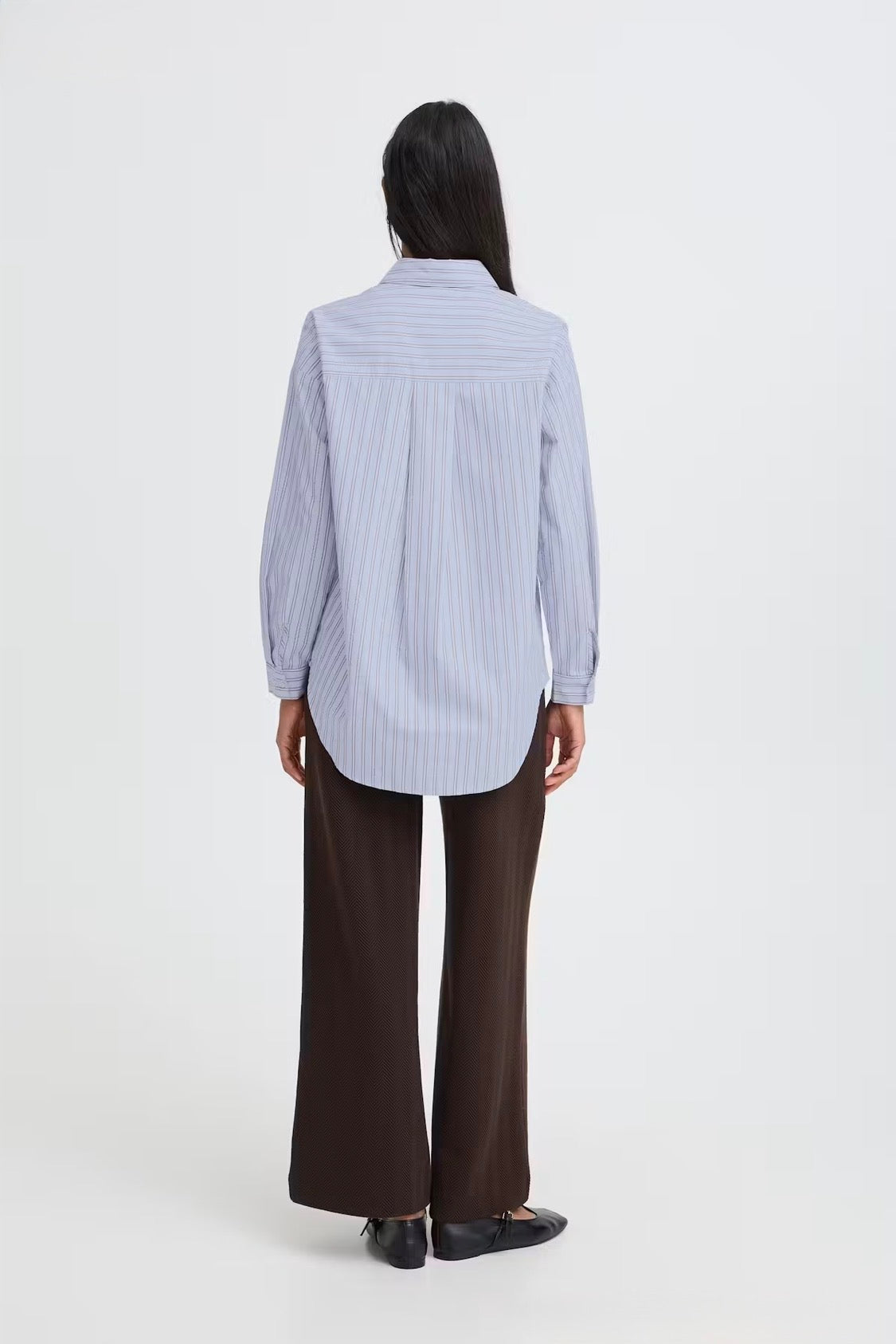 b.young - ‘BYHENE’ Blue Stripe Shirt