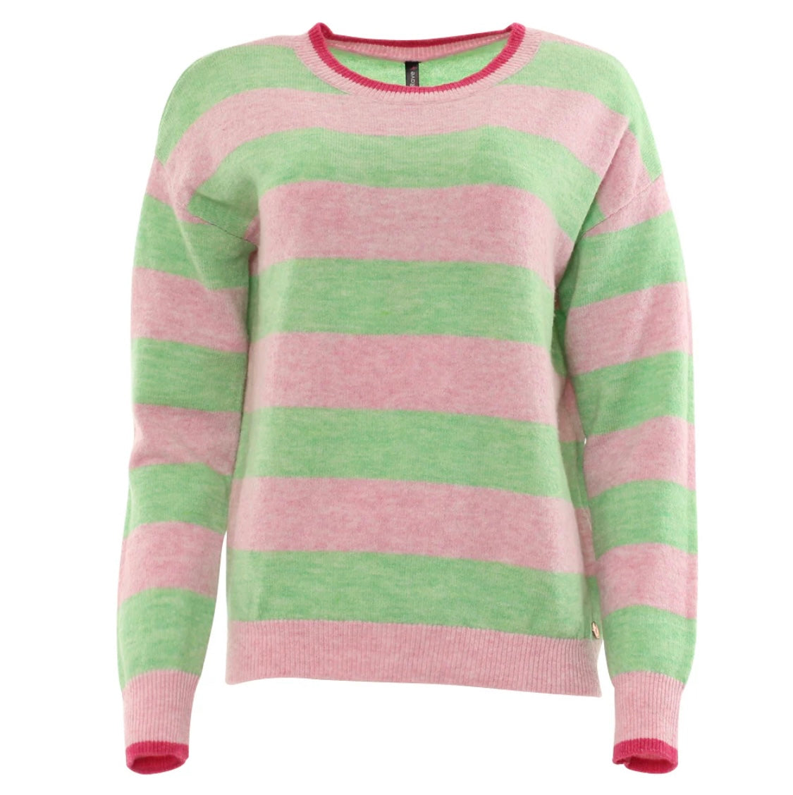 Rant & Rave - 'Harlee' Pink Stripe Jumper