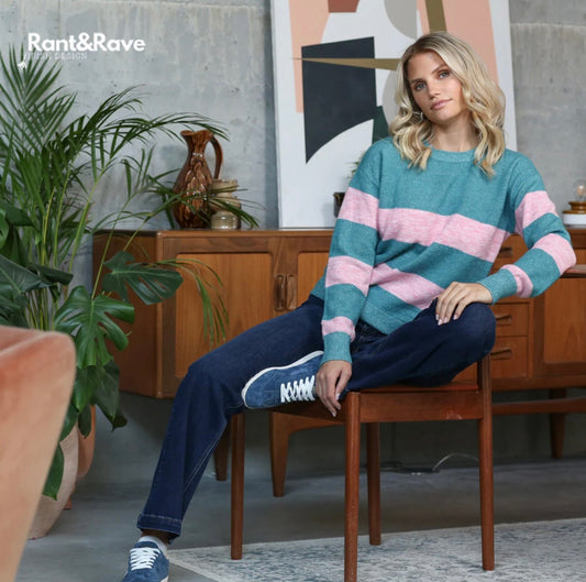 Rant & Rave - 'Josie’ Pink Jumper