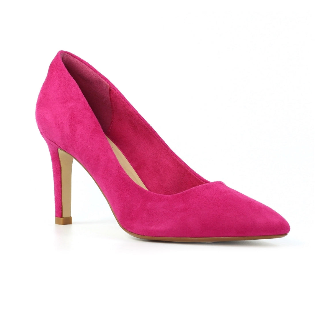 Lunar - 'Amy' Fuchsia Court Shoe