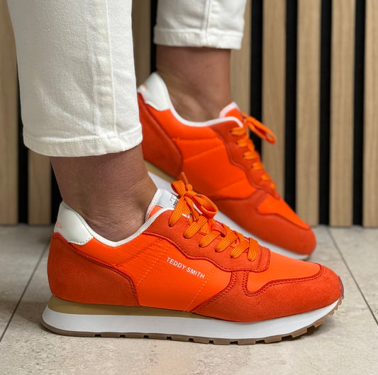 Teddy Smith -  Orange Combo Trainer (120670)