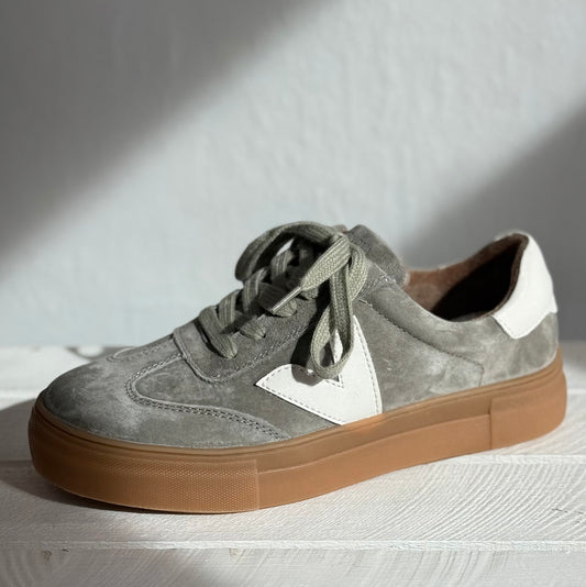 Drilleys- 'Ninety' Calming Green Trainer