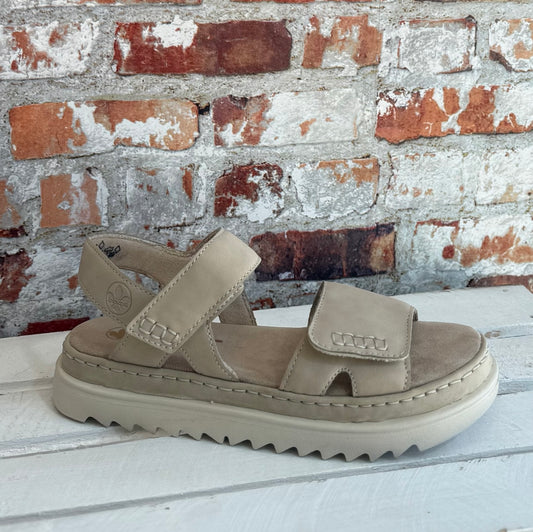 Rieker - Beige Comfort Sandal