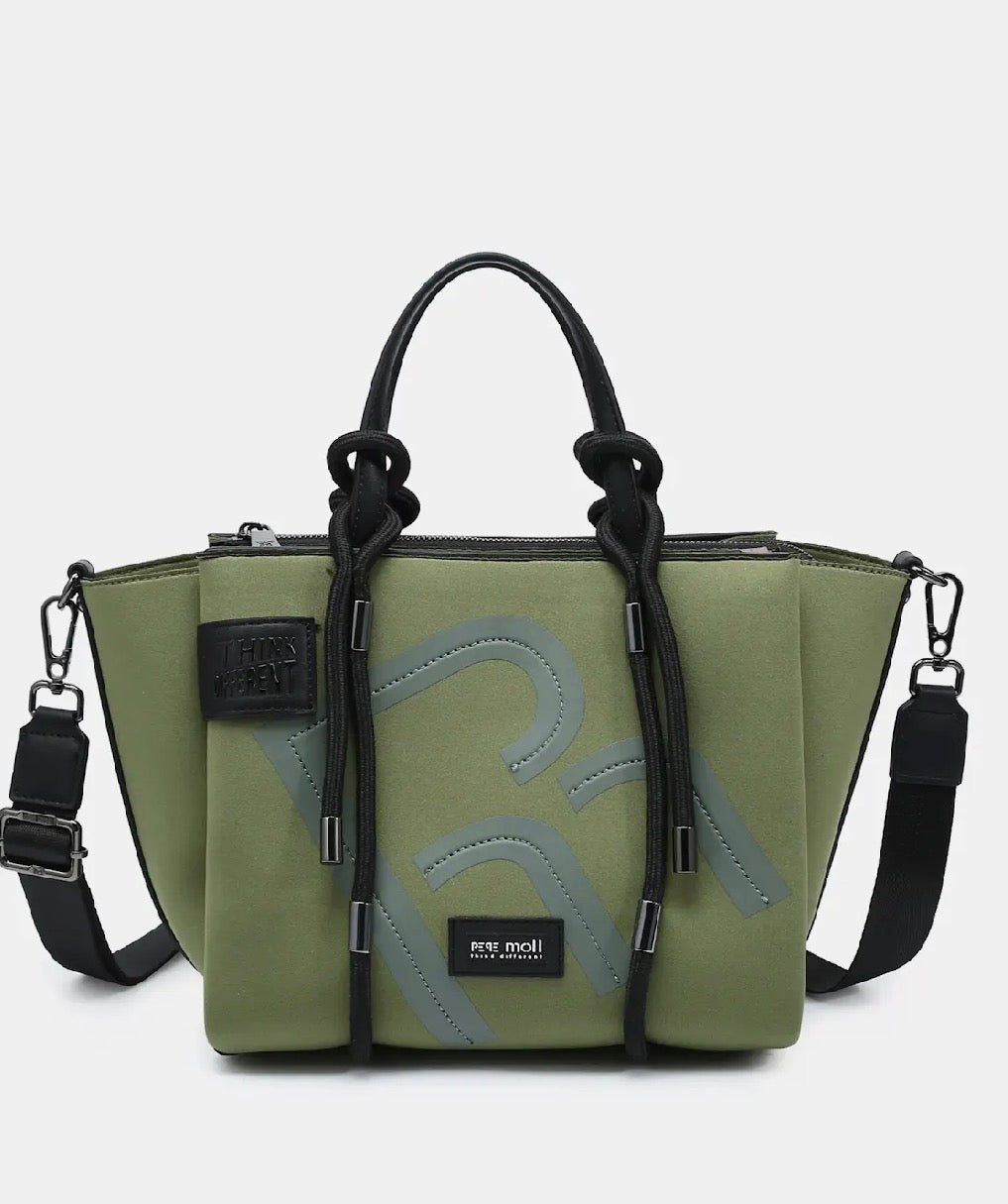 Pepe Moll - ‘Helia’ Green Handbag