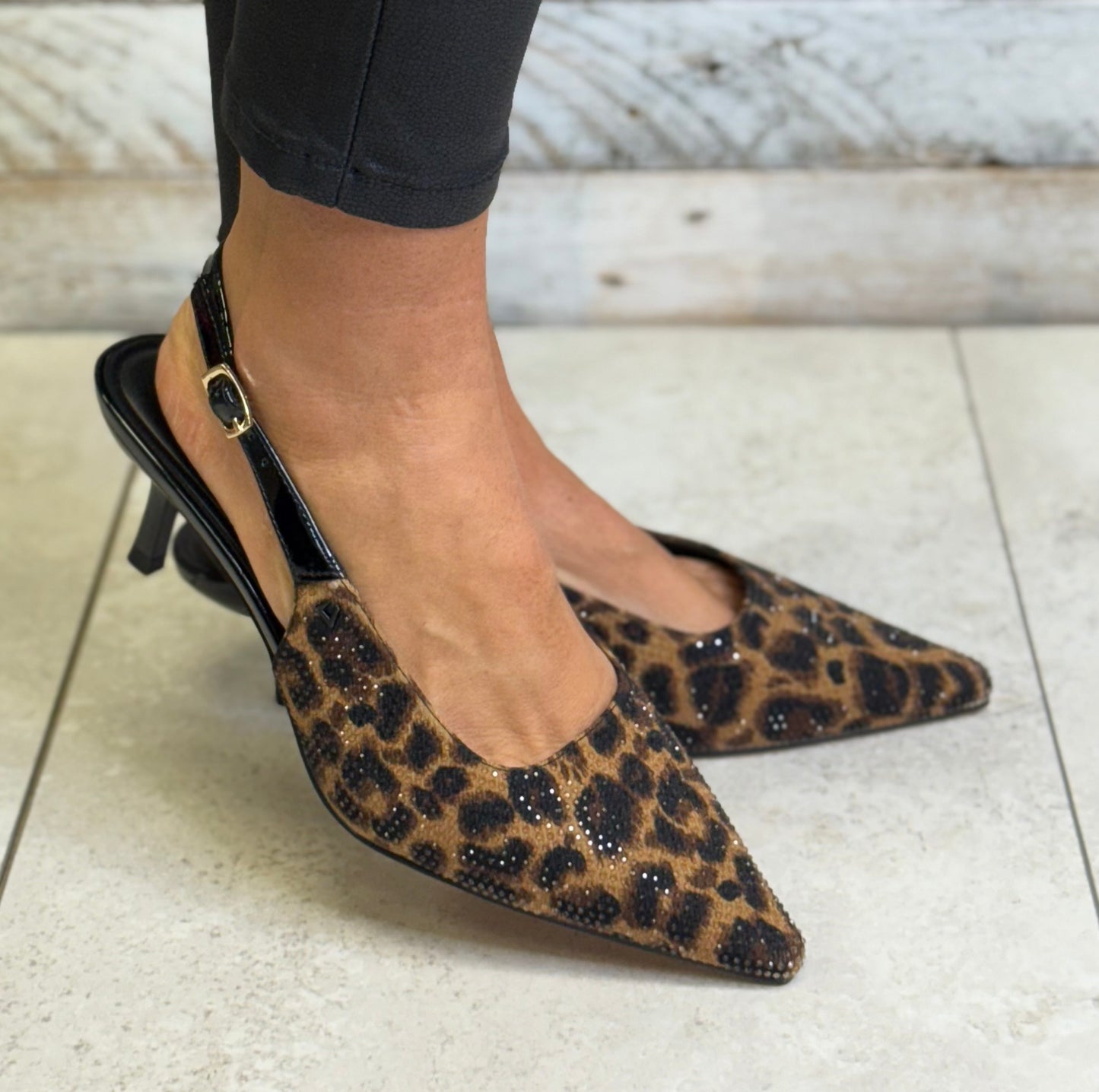 Una Healy - 'Bird Hunter' Wild Sparkle Kitten Heel