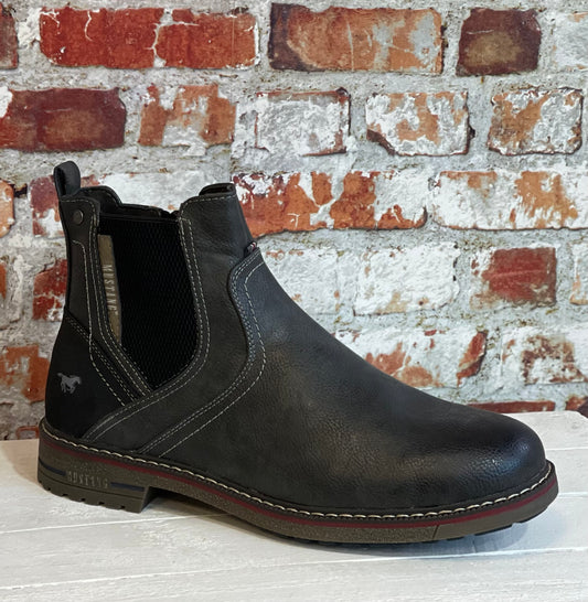 Mustang Mens - Graphite Chelsea Boot