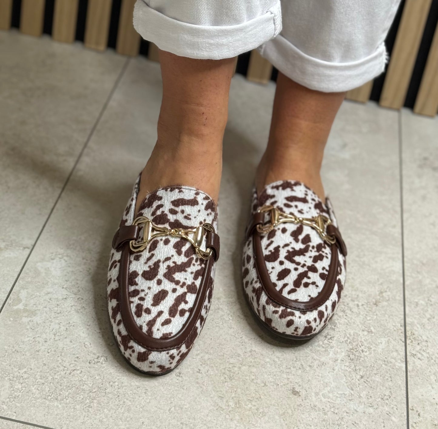 Marco Tozzi - Animal Print Mule