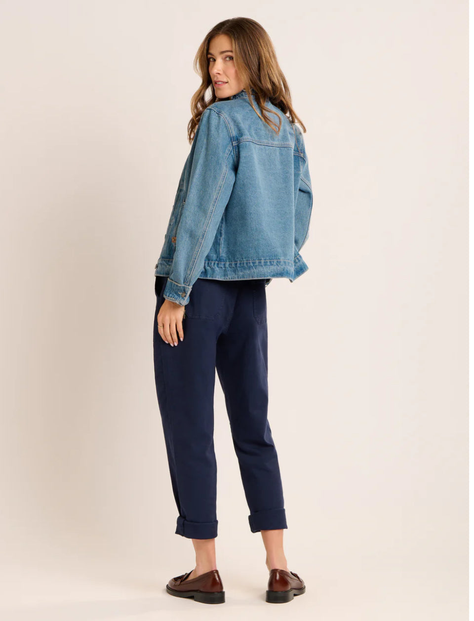 Brakeburn -  ‘Blake’ Turn Up Trouser