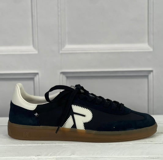 Rieker - Mens Navy Gum Sole Trainer