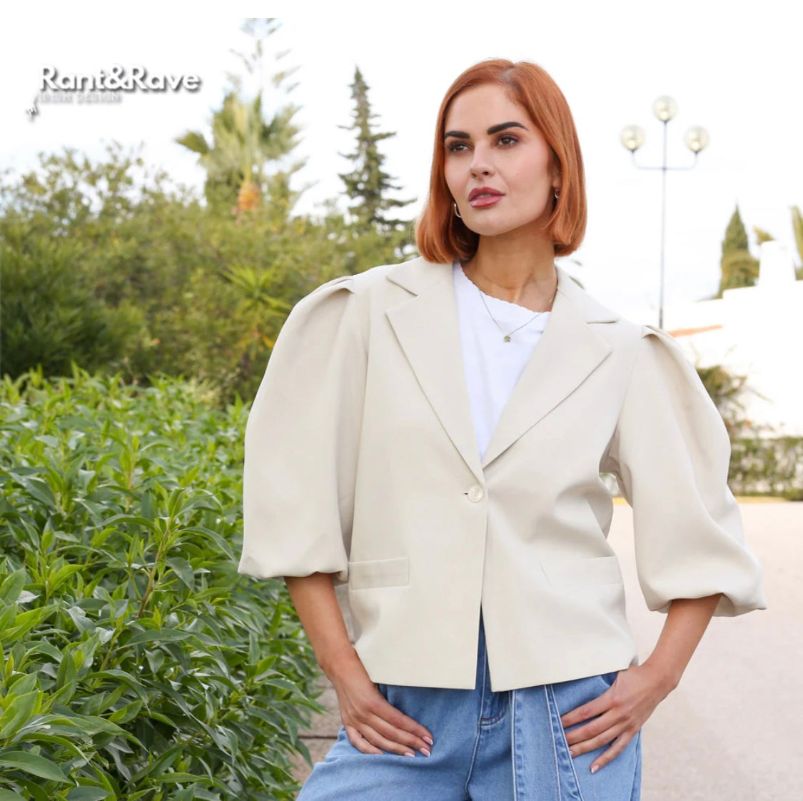 Rant & Rave - ‘Raelynn’ Stone Blazer