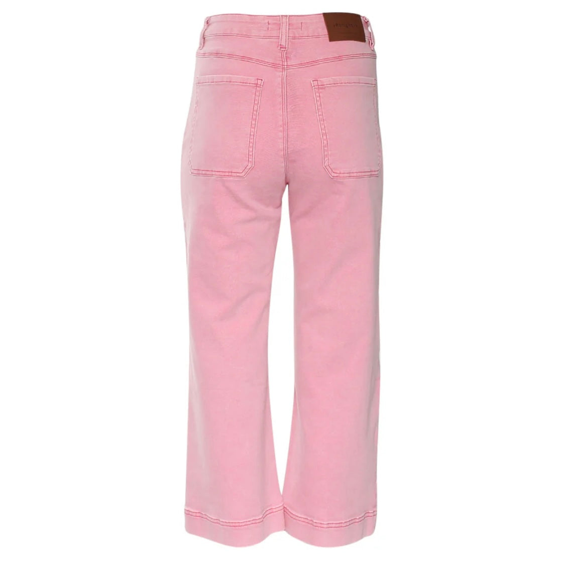 Rant & Rave ‘Laine’ Pink Ice Wide Leg Crop Jean