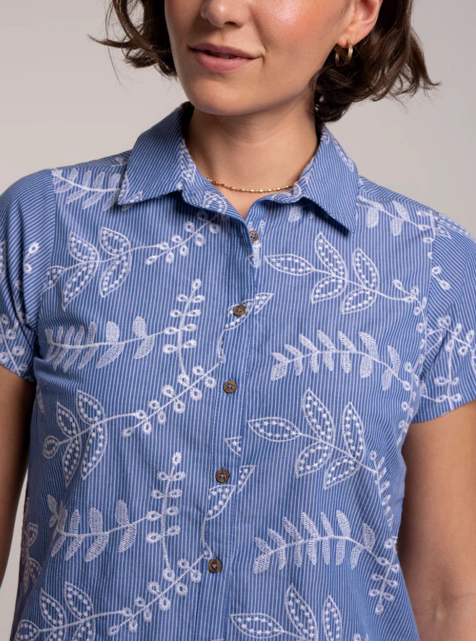 Brakeburn - Kesha Embroidered Blouse.