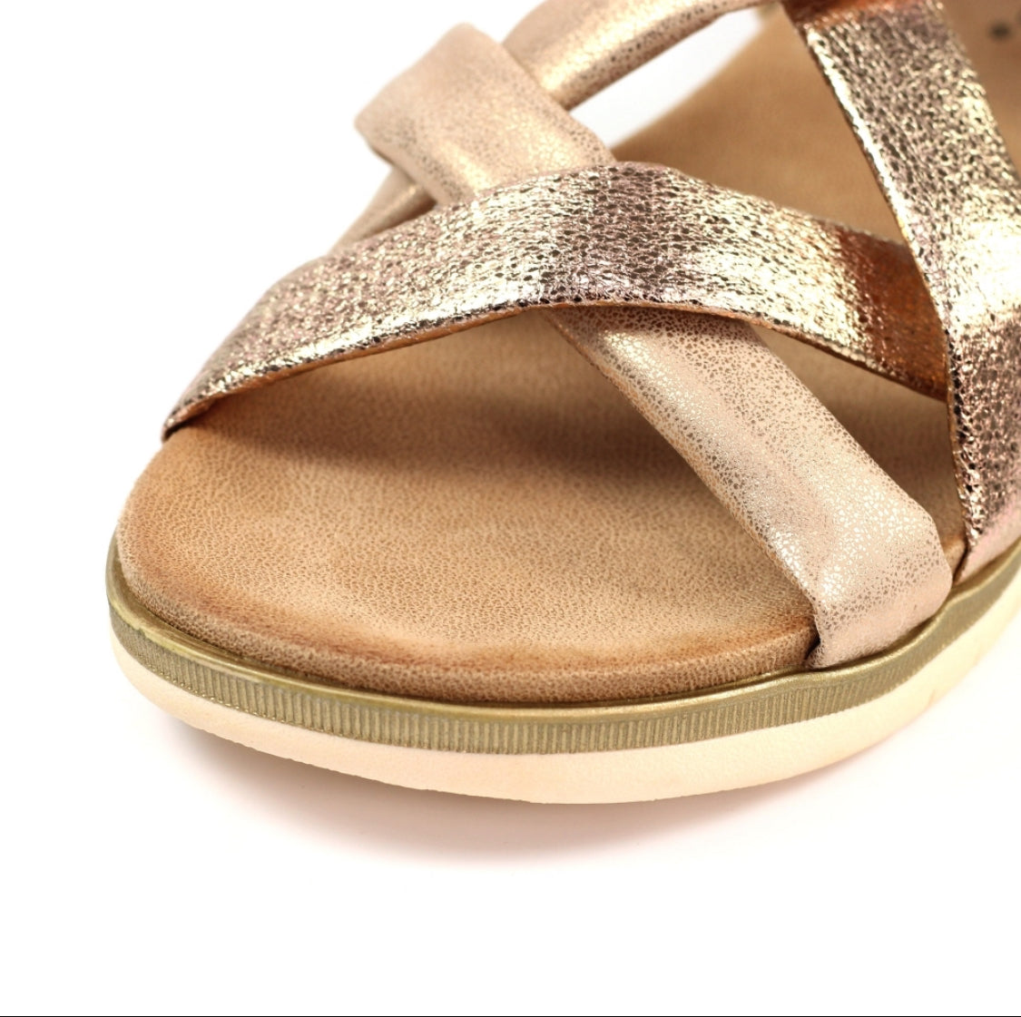 Lunar - 'Roma' Gold Sandal