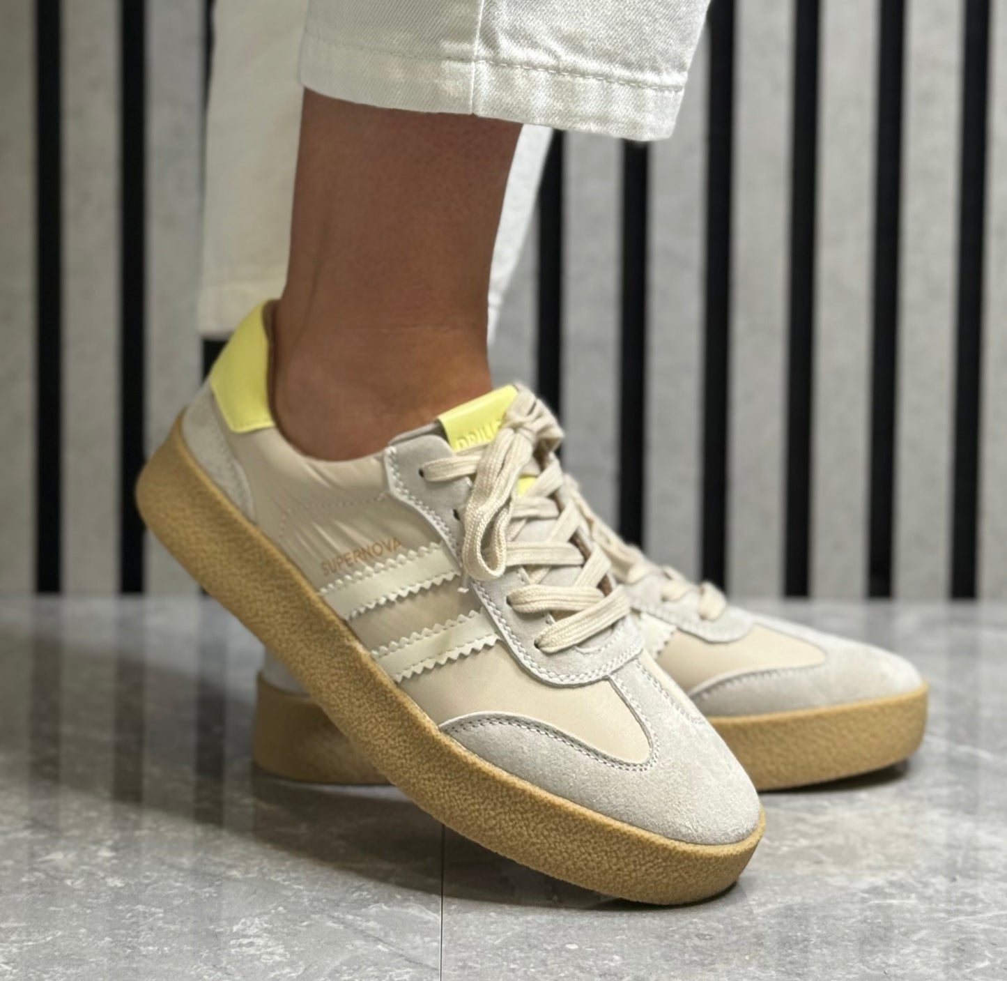 Drilleys- 'Seventy Nine’ Whipped Leather Trainer