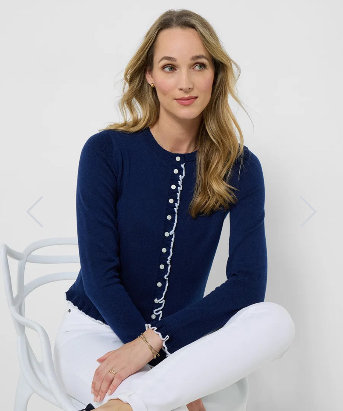 Joe Browns - ‘Penelope’ Frill Cardigan