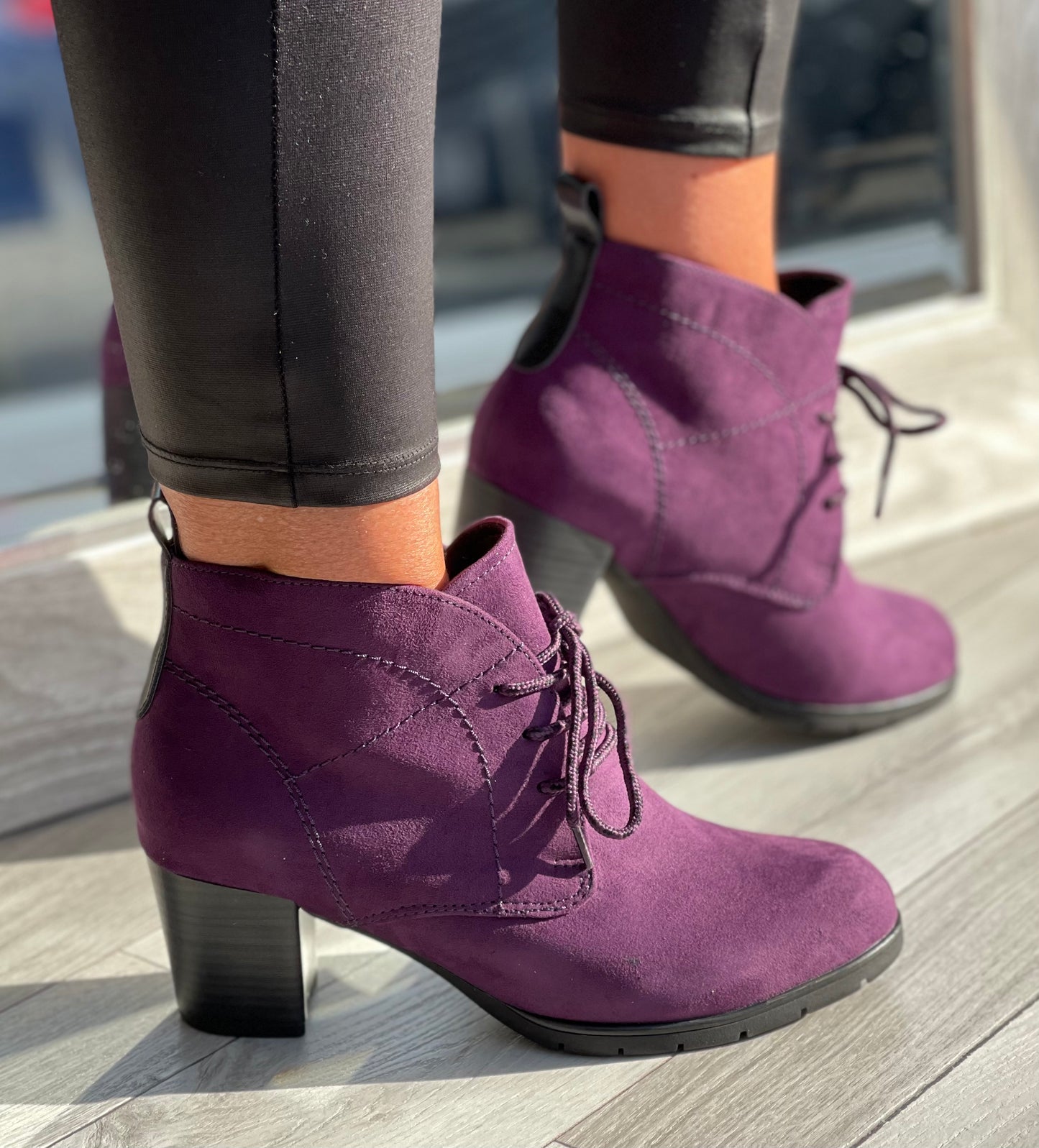 Marco Tozzi - Plum Ankle Boot