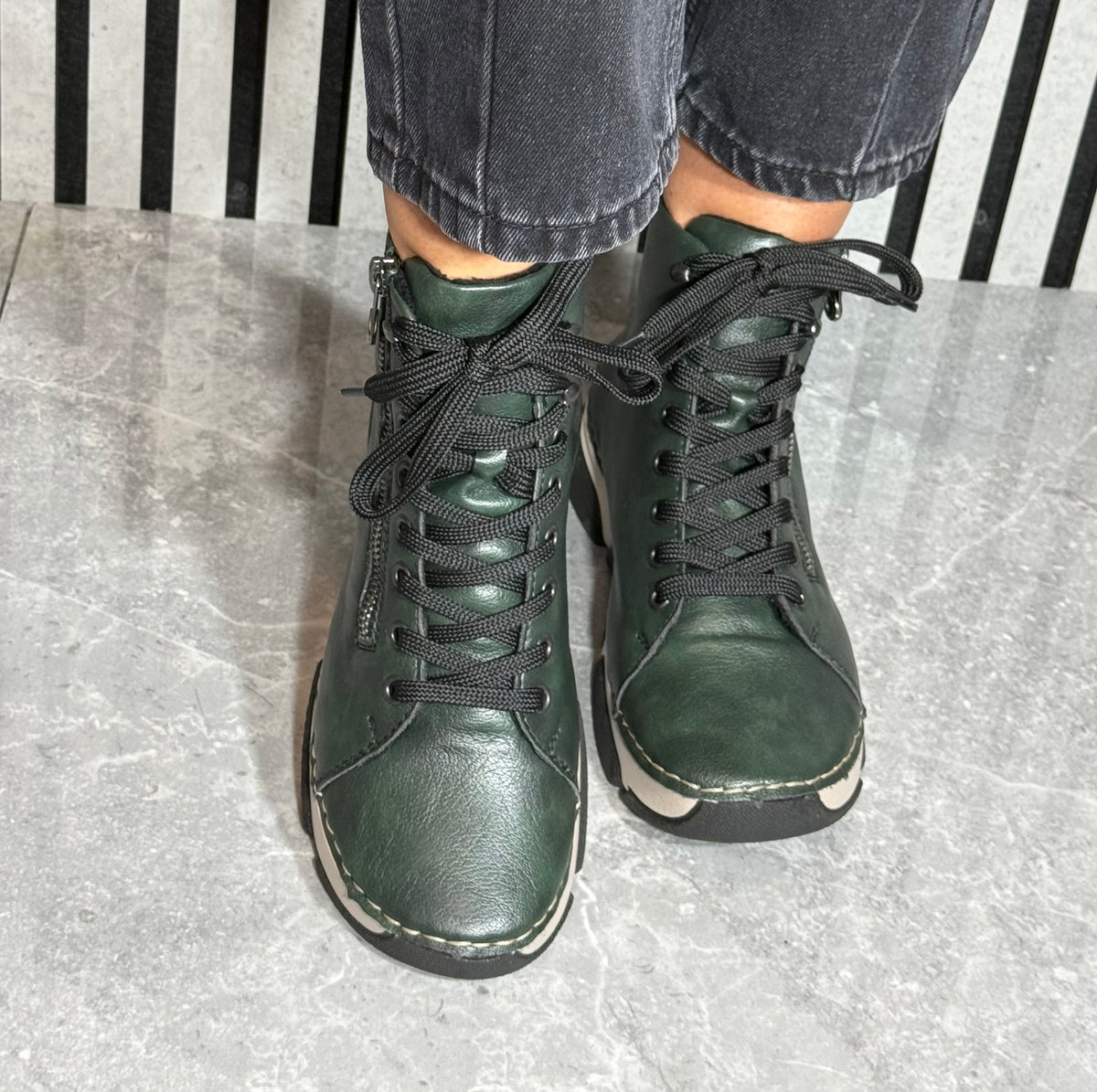 Rieker - Green Lined Walking Boot