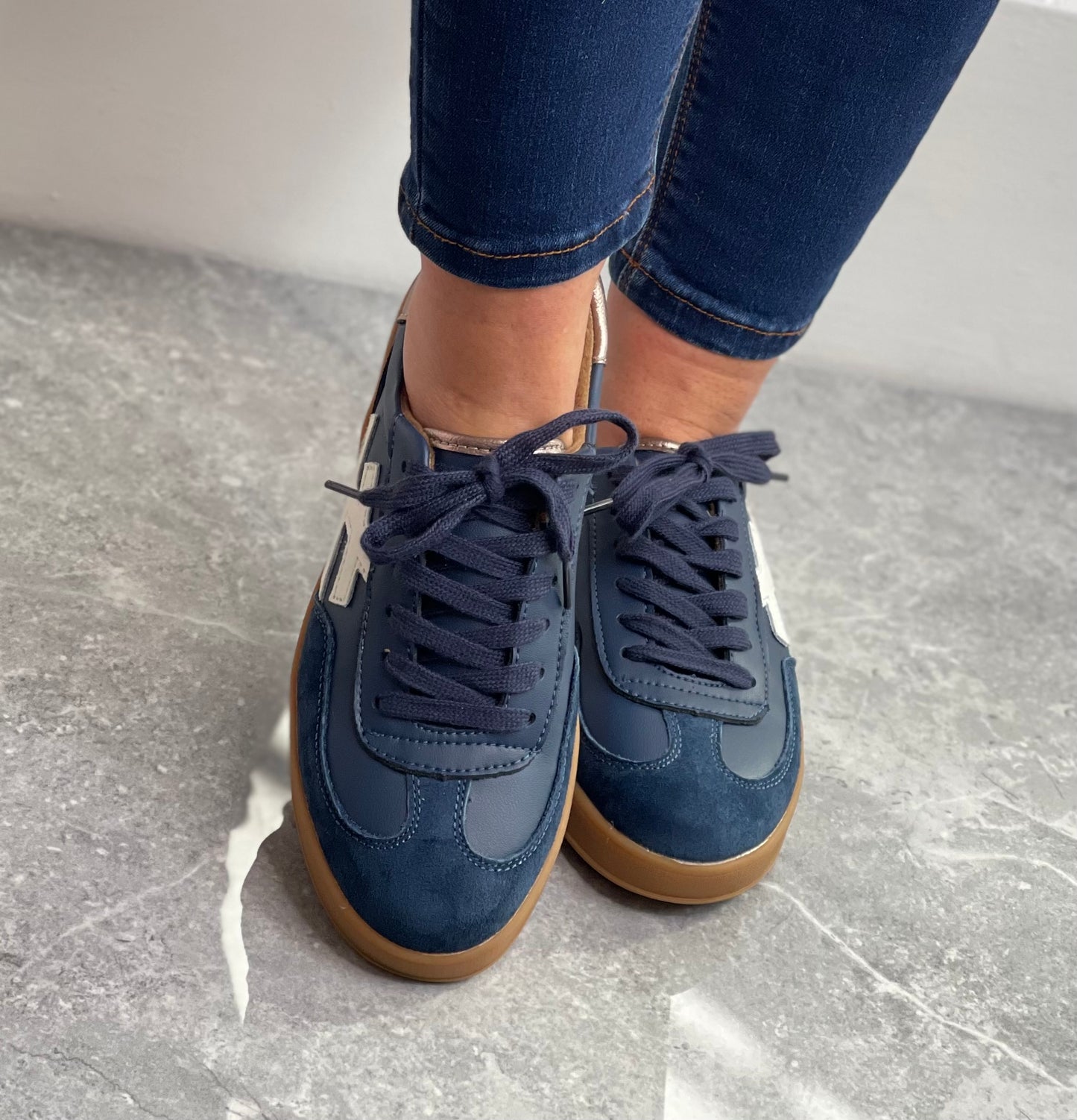 Drilleys- 'Sixty Five' Cobalt Trainer