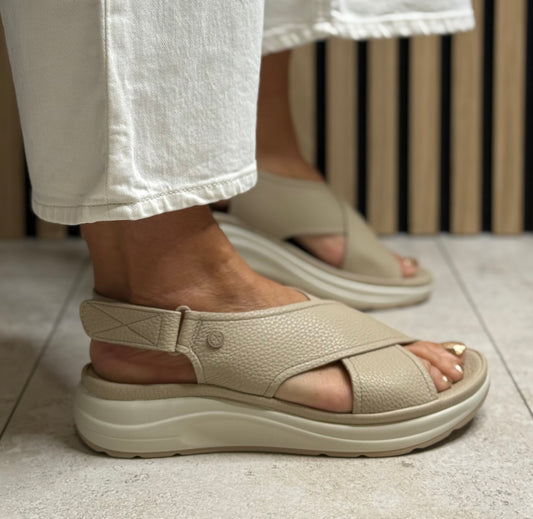 Xti - Beige Strap Sport Sandal (145172)