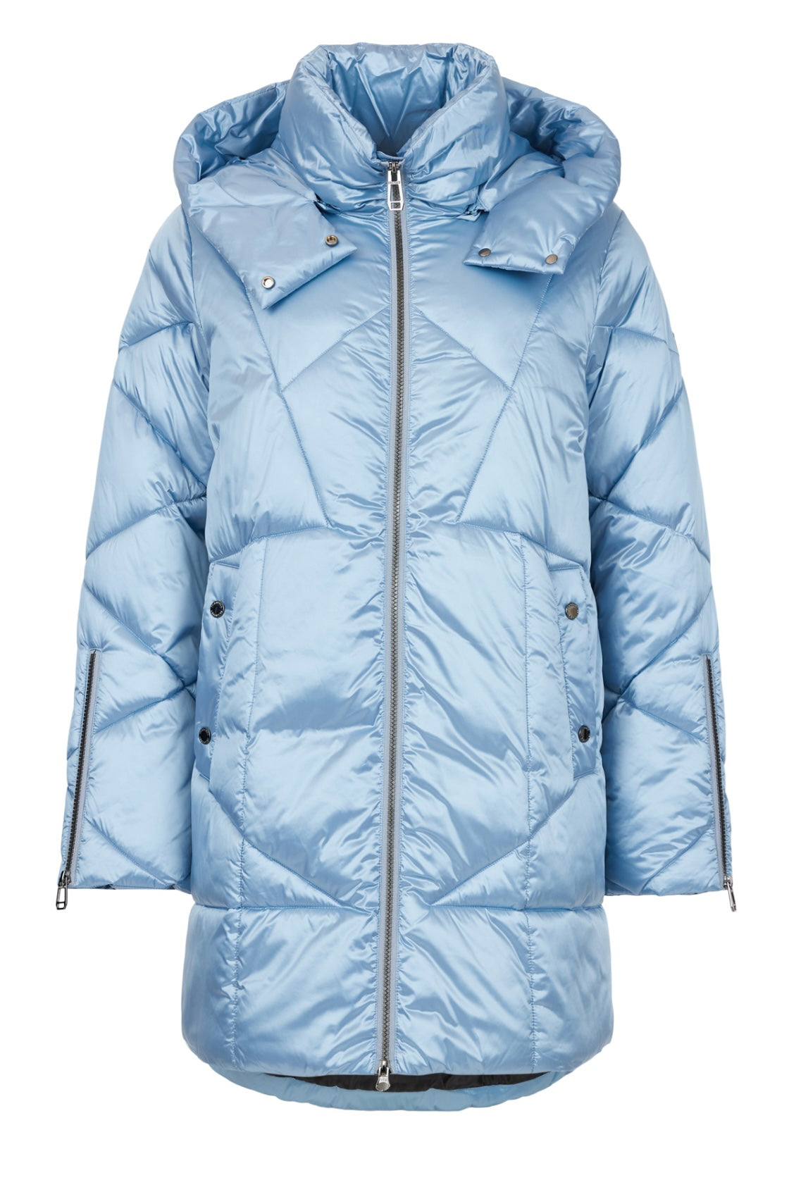 Frandsen - Ice Blue Padded Technical Down Coat