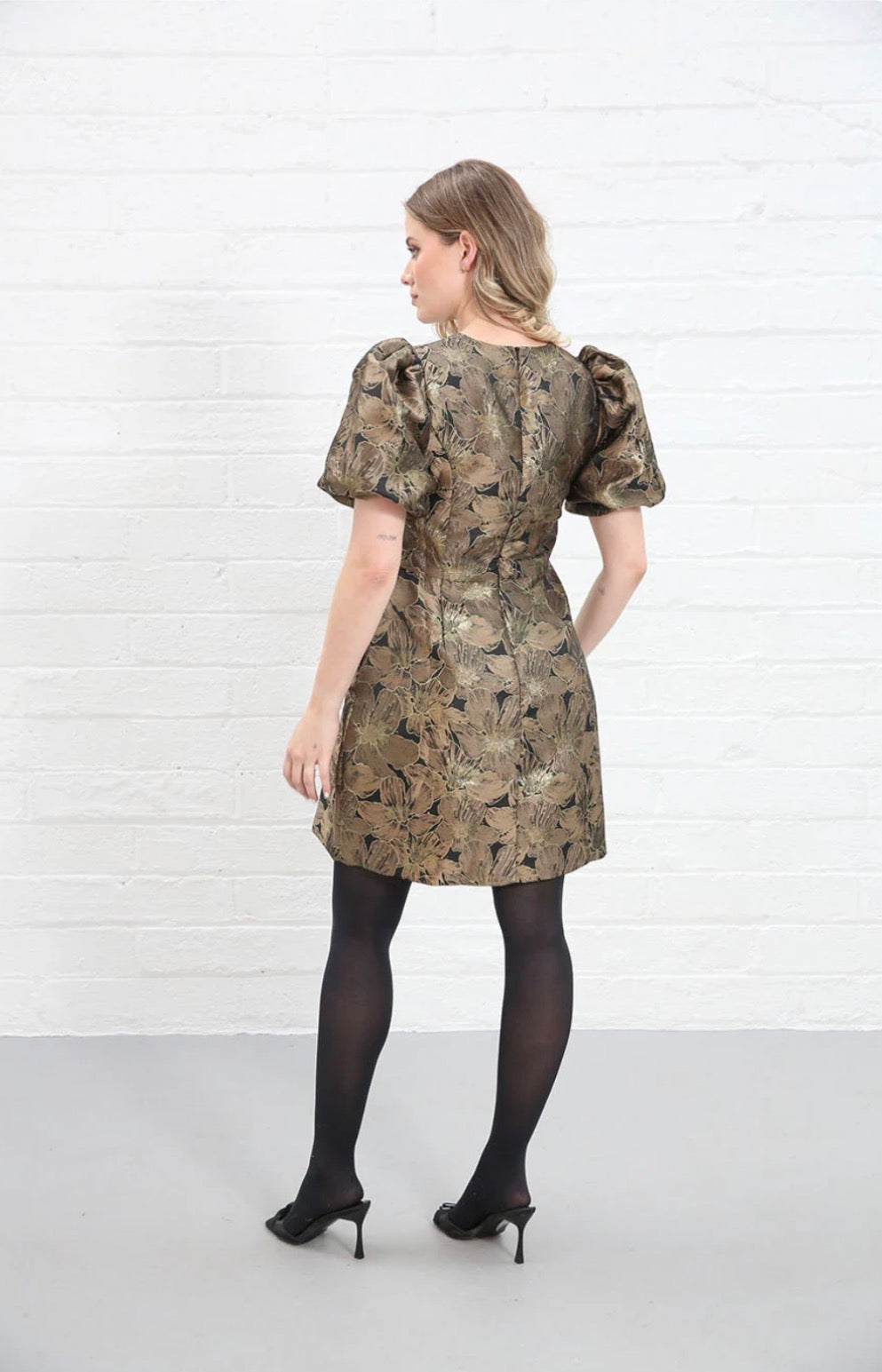 Rant & Rave - Evelyn Black/Gold Dress
