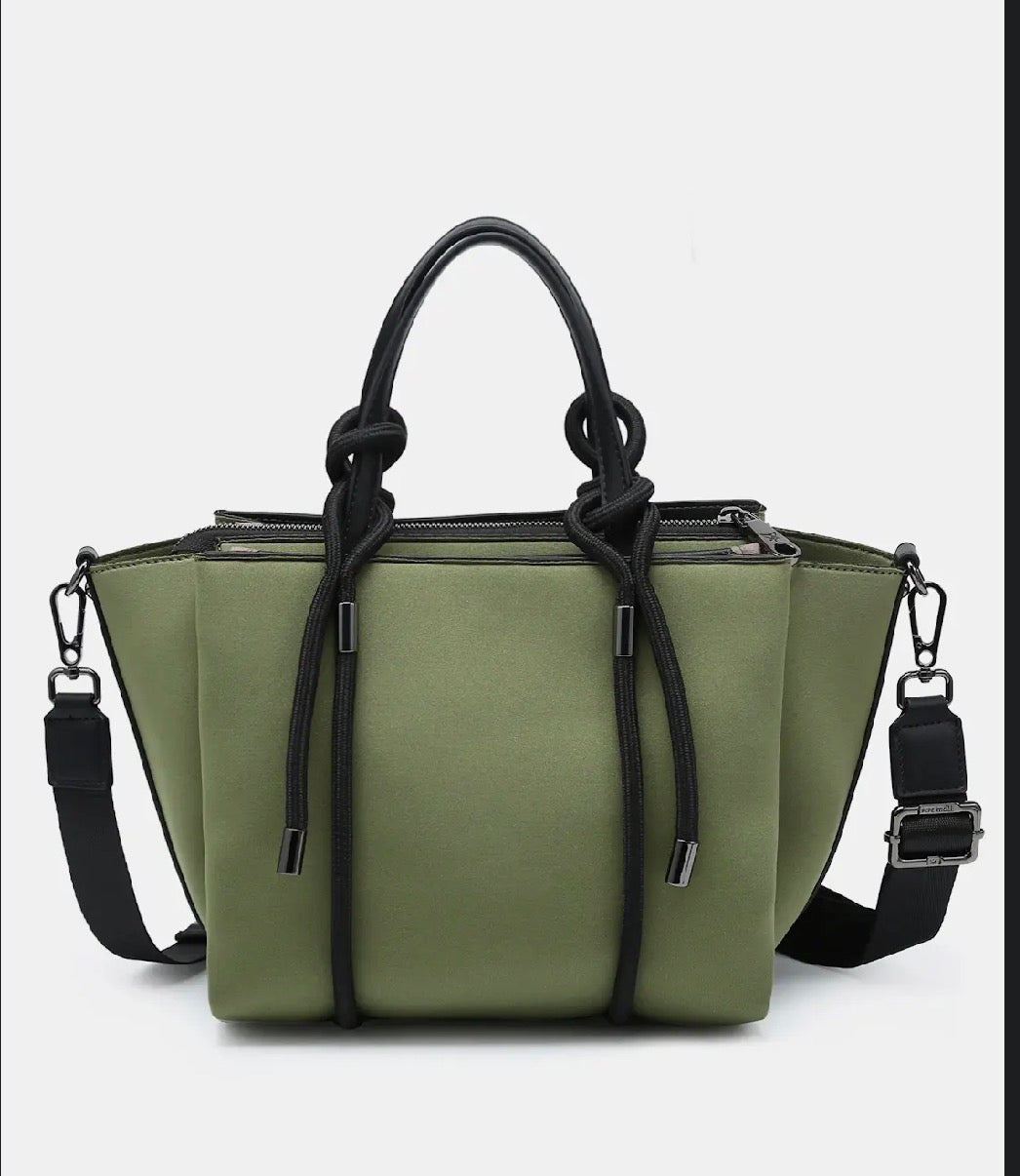 Pepe Moll - ‘Helia’ Green Handbag