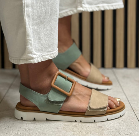 Lunar - 'Gabby' Mint Sandal