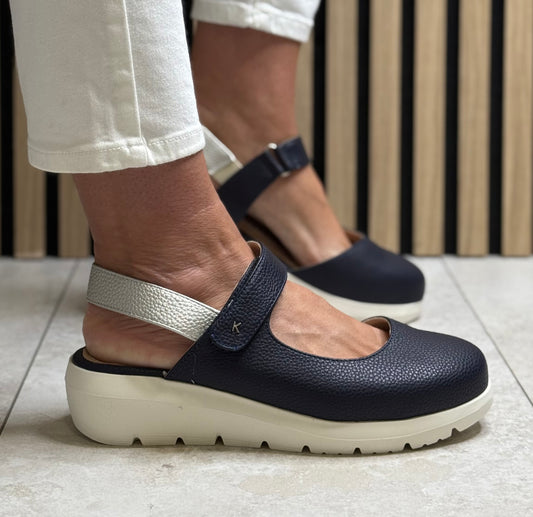 Kate Appleby - 'Wootton' Sapphire Casual Slingback Shoe