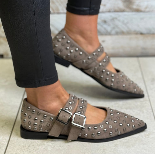 Una Healy - 'Think Of Me' Cordoba Bullet Stud Shoe