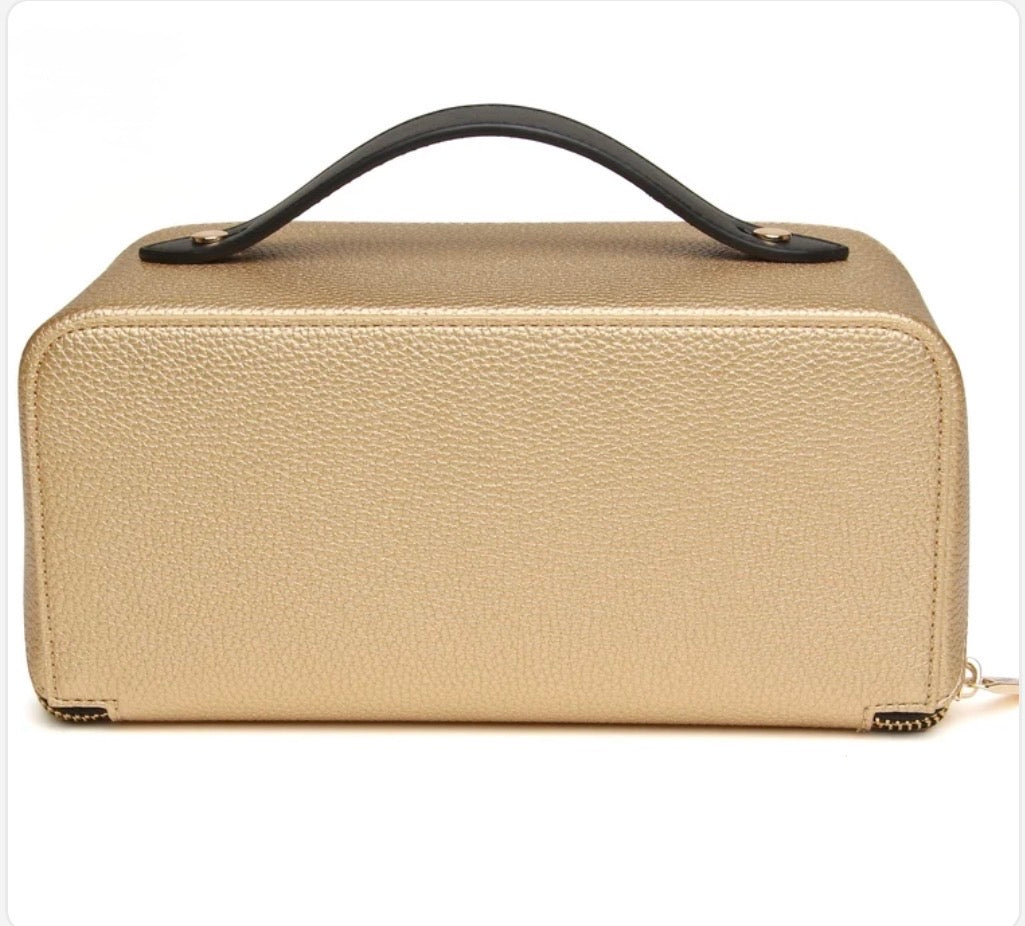 Alice Wheeler - Kensington Gold Train Case