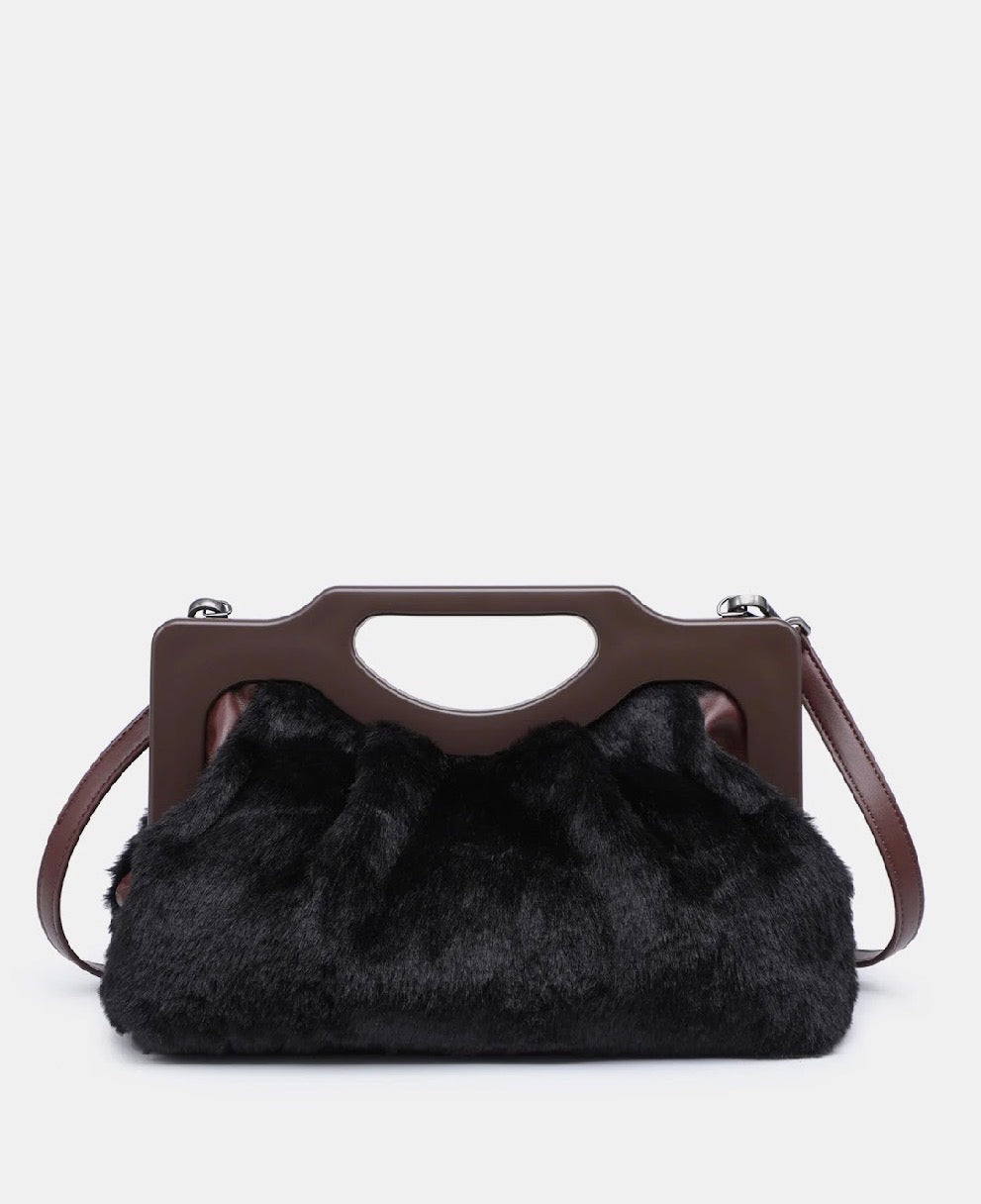 Pepe Moll - ‘Jacinta’ Black Clutch Bag