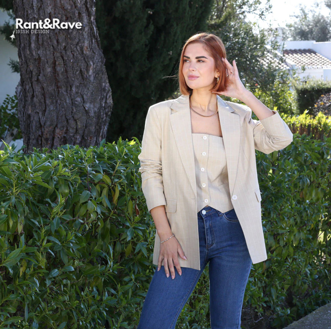 Rant & Rave - ‘Bo’ Sand Blazer