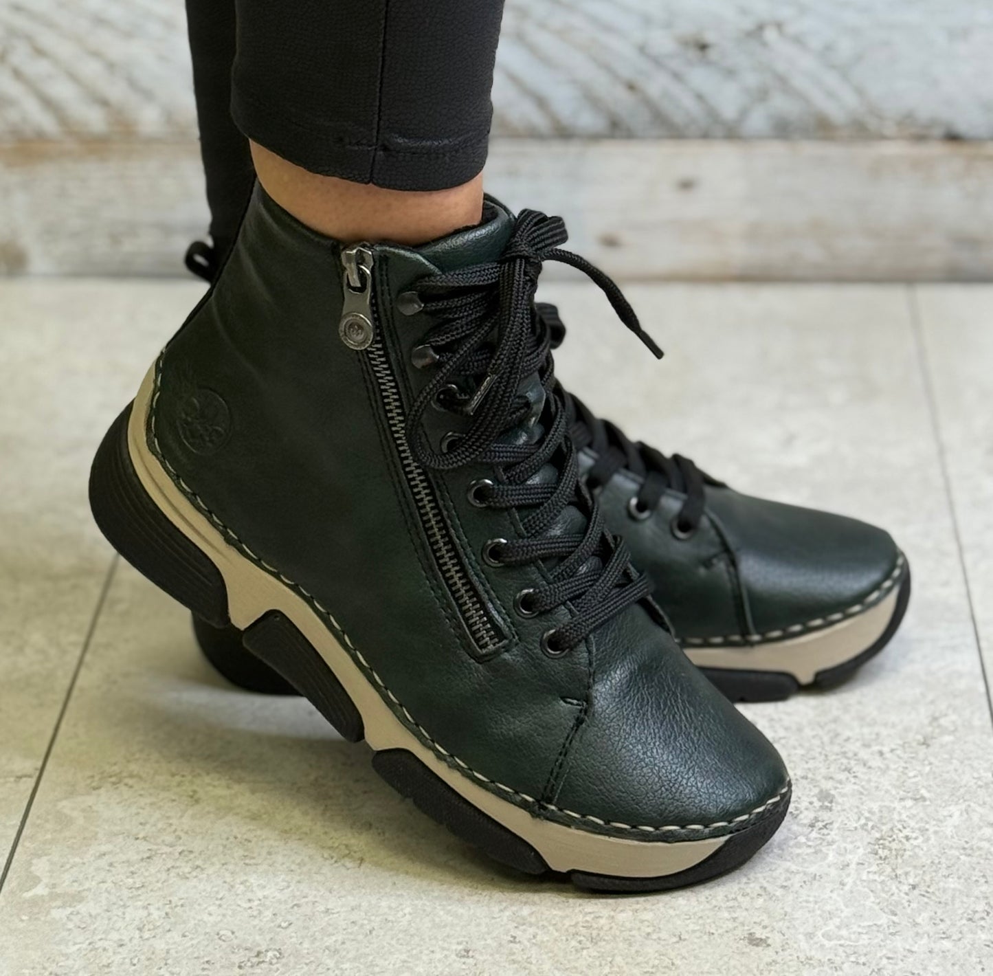 Rieker - Green Lined Walking Boot