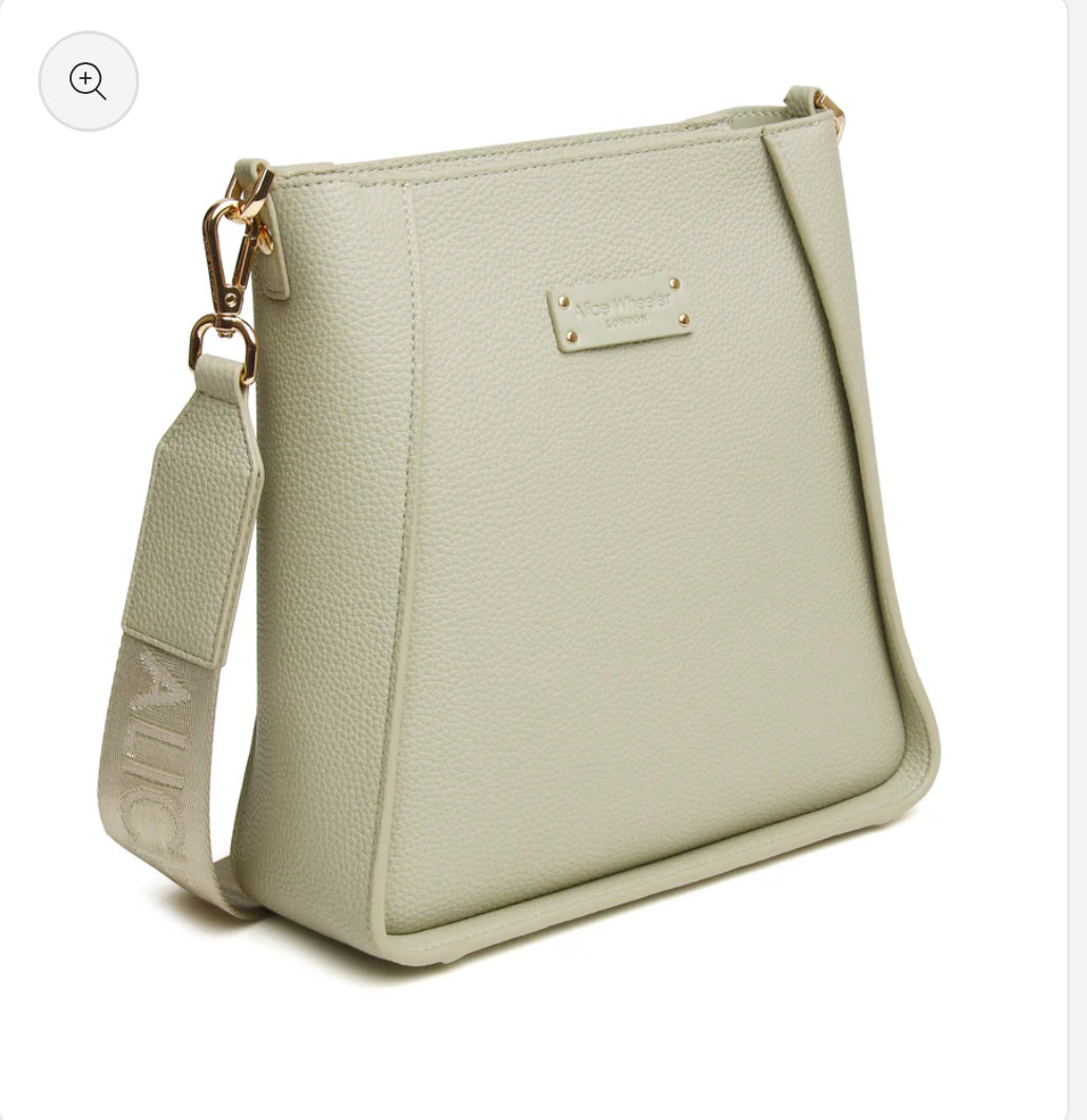 Alice Wheeler - Pistachio Kensington Crossbody Bag