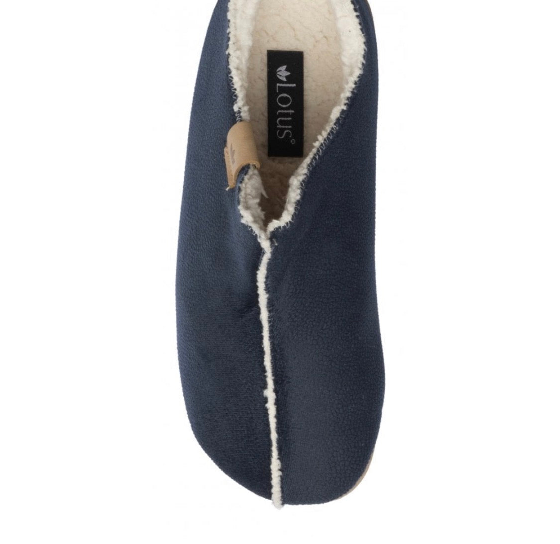 Lotus - Francisca Navy Slipper