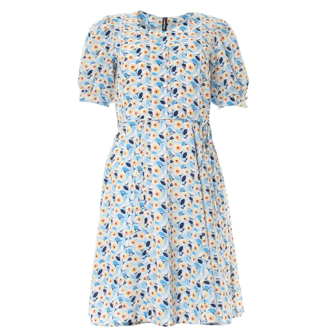 Rant & Rave - 'Gemma' Blue Floral Dress