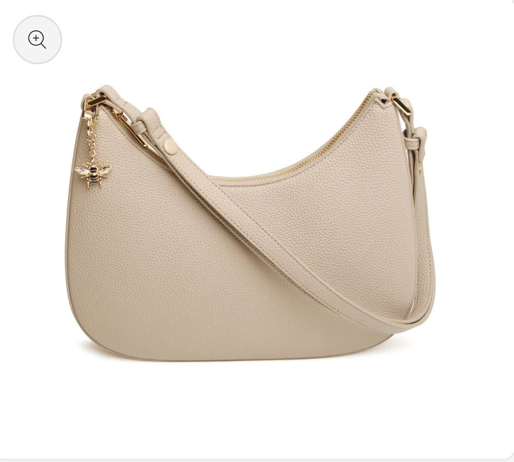 Alice Wheeler - Stone Ascot Crossbody Bag