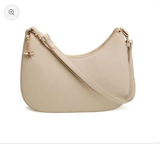 Alice Wheeler - Stone Ascot Crossbody Bag