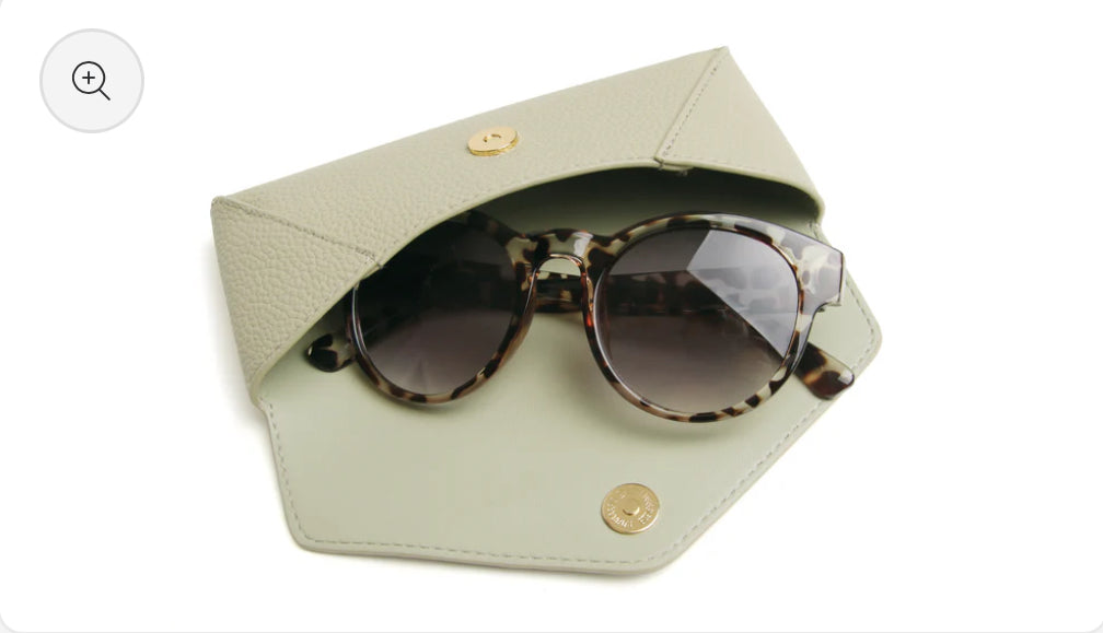 Alice Wheeler - Pistachio Kensington Glasses Case