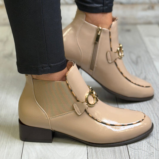 Patrizio Como - 'Lendorf' Fondaziona Patent Ankle Boot