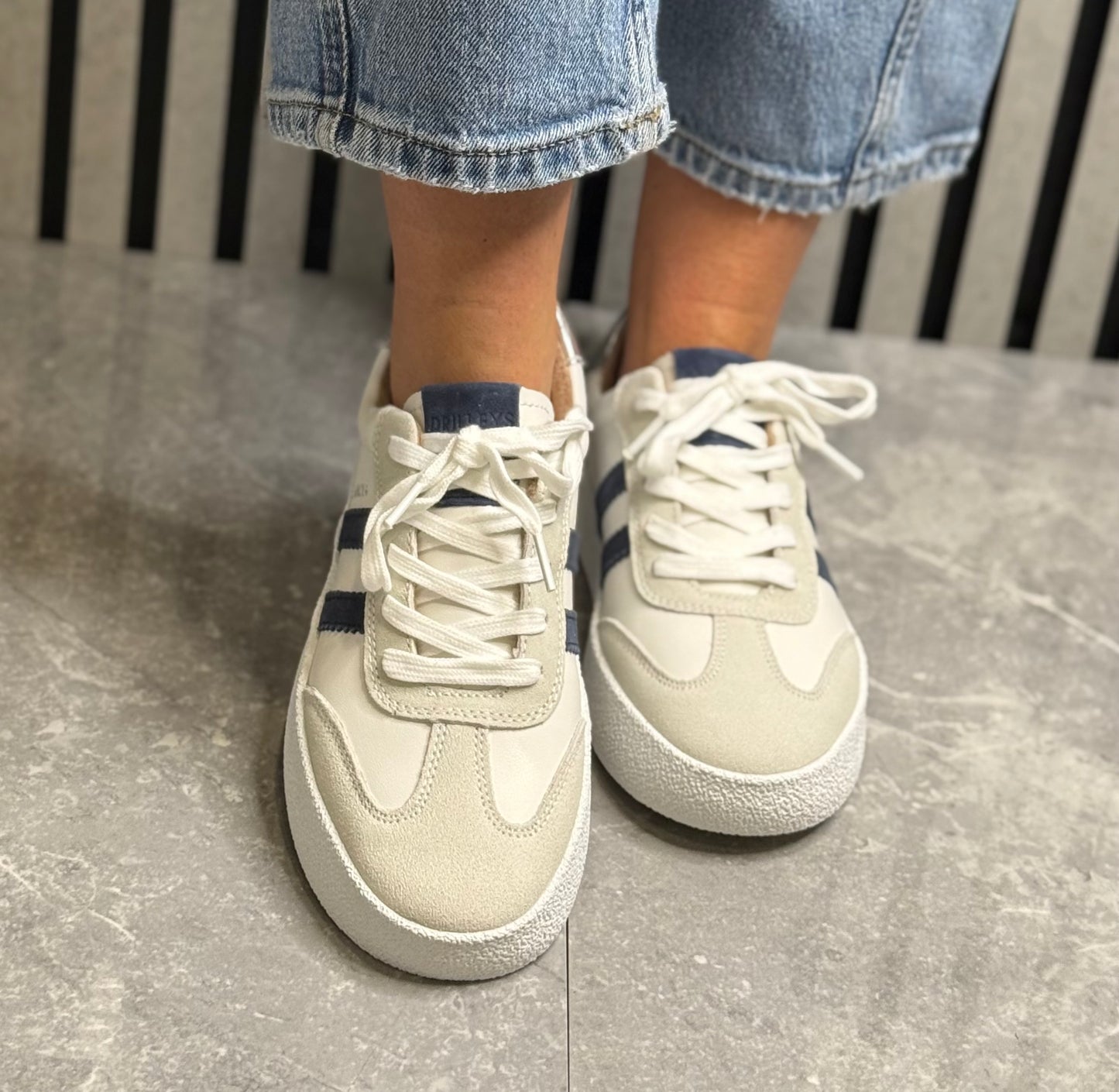 Drilleys- 'Seventy Nine’ Cadet Leather Trainer