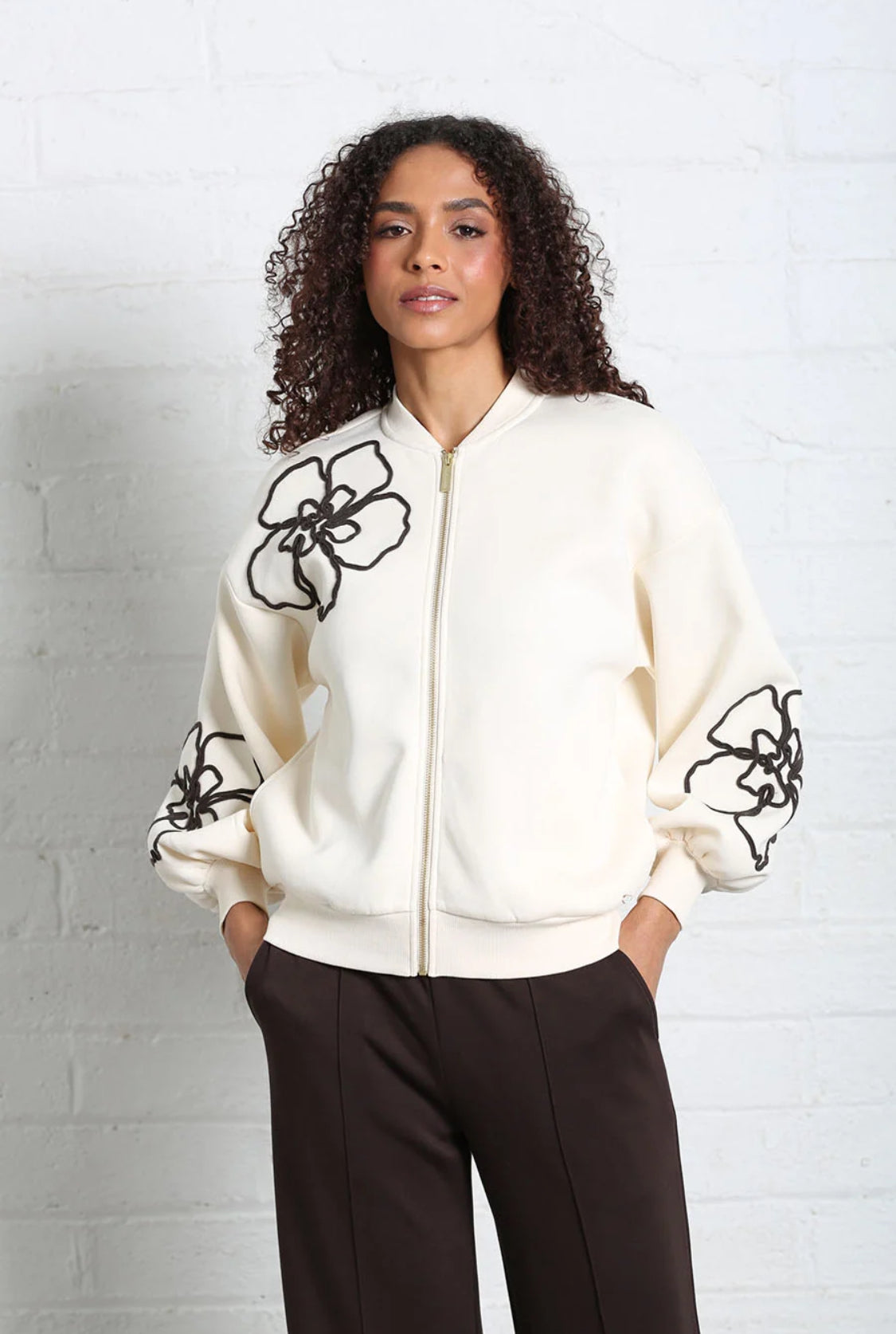 Rant & Rave - Ruby Cream Bomber