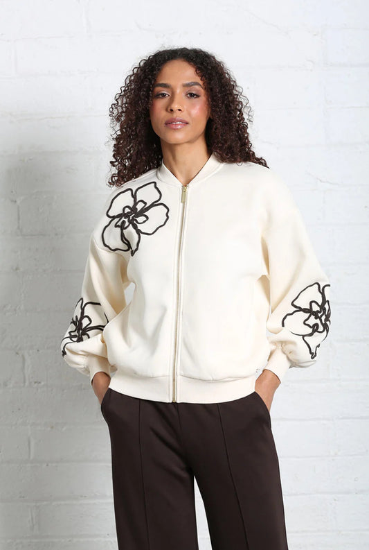 Rant & Rave - Ruby Cream Bomber