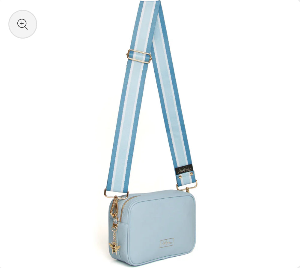 Alice Wheeler - Pastel Blue Soho Crossbody Bag