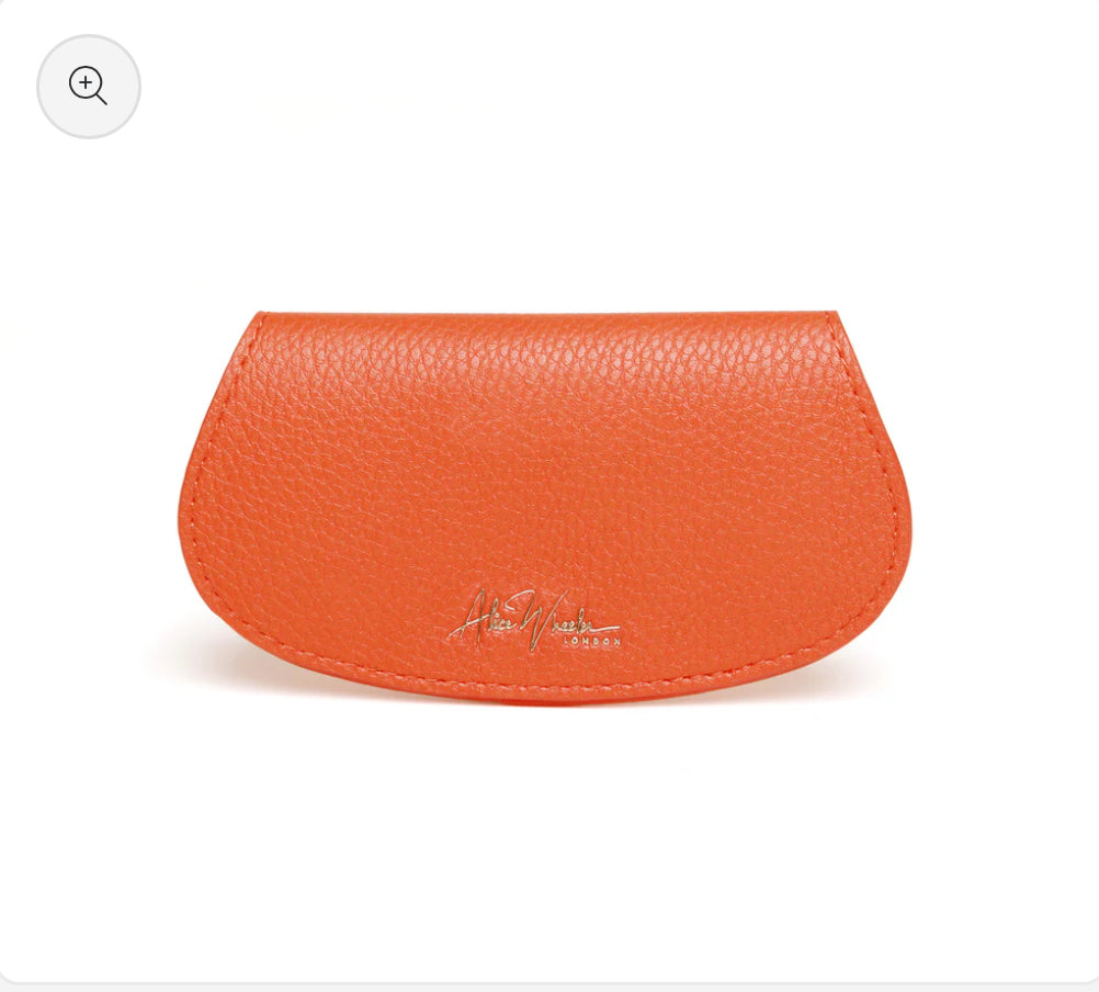 Alice Wheeler - Orange Glasses Case