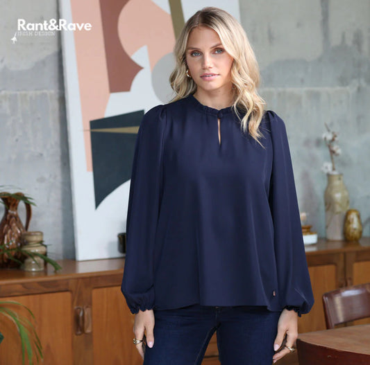 Rant & Rave - 'Fee’ Navy Top