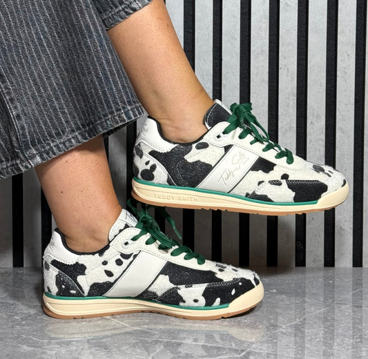 Teddy Smith - Cow Print Trainer (121005)