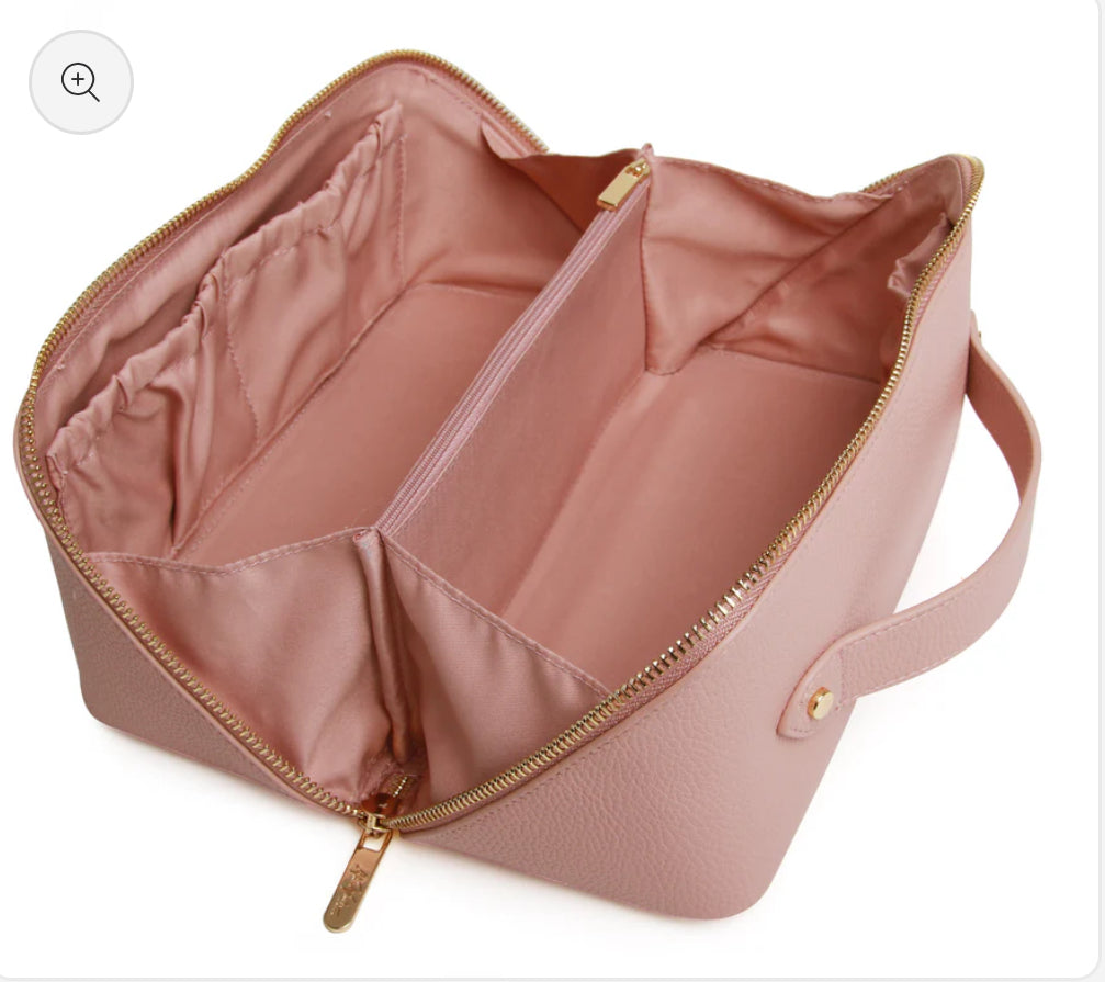 Alice Wheeler - Pink Large Train Case.