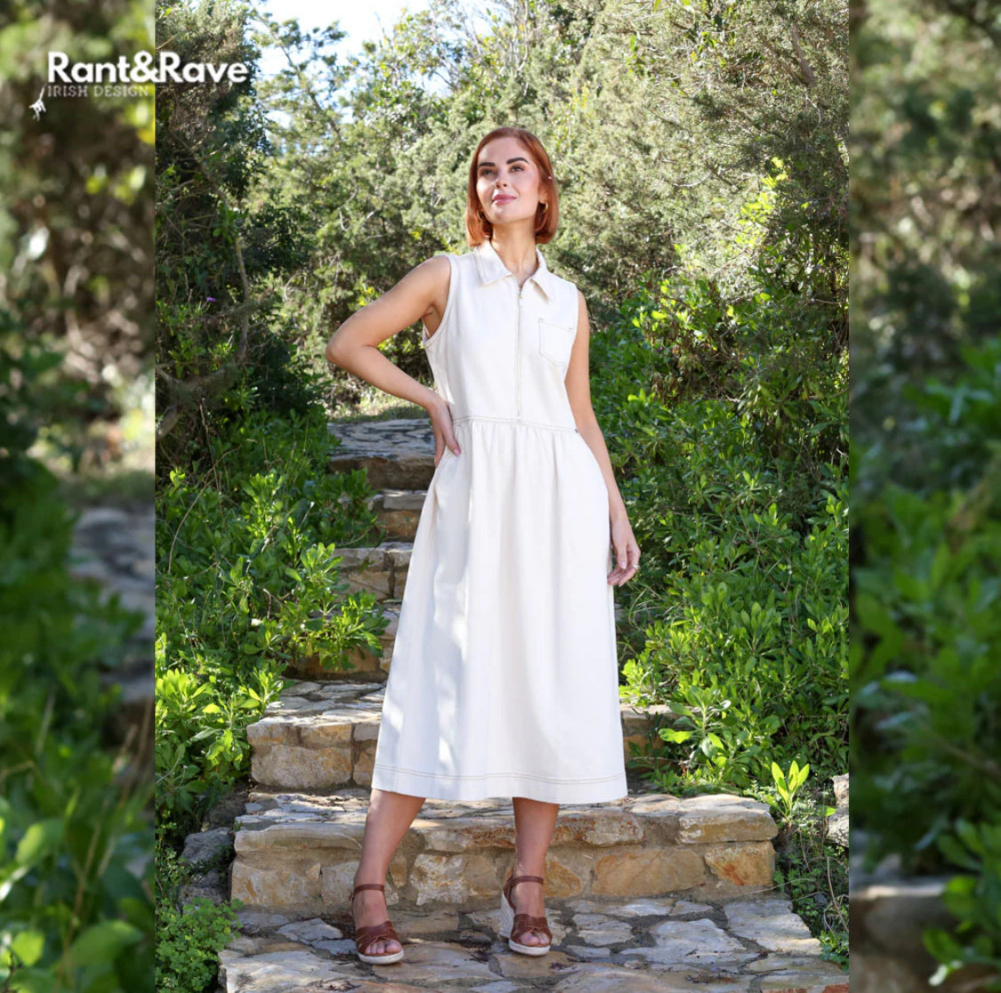 Rant & Rave - ‘Philly’ Ecru Dress